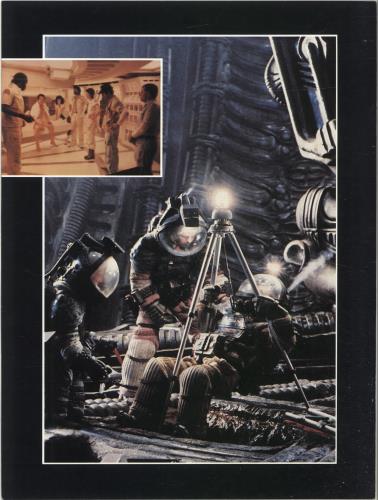 Ridley Scott Alien tour programme US YLDTRAL697341