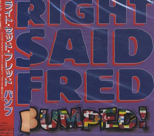 Right Said Fred Bumped CD single (CD5 / 5") Japanese RSFC5BU270770