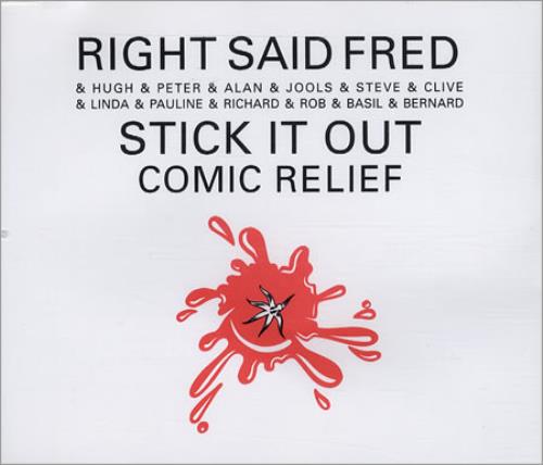 Right Said Fred Stick It Out CD single (CD5 / 5") UK RSFC5ST44993