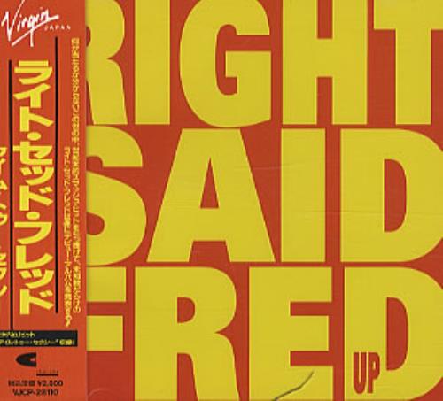Right Said Fred Up CD album (CDLP) Japanese RSFCDUP168387