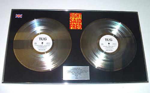 Right Said Fred Up award disc UK RSFAWUP316518
