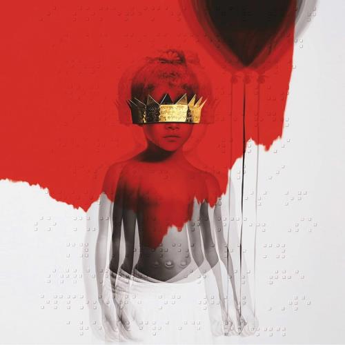 Rihanna Anti - Braille Embossed Sleeve + Art Prints - Black Vinyl - Sealed 2-LP vinyl record set (Double LP Album) UK RH12LAN876467