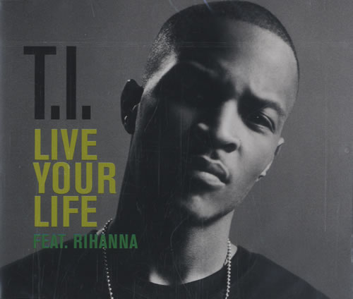 Rihanna Live Your Life CD single (CD5 / 5") German RH1C5LI458132