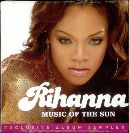 Rihanna Music Of The Sun - Exclusive Album Sampler CD single (CD5 / 5") US RH1C5MU527201