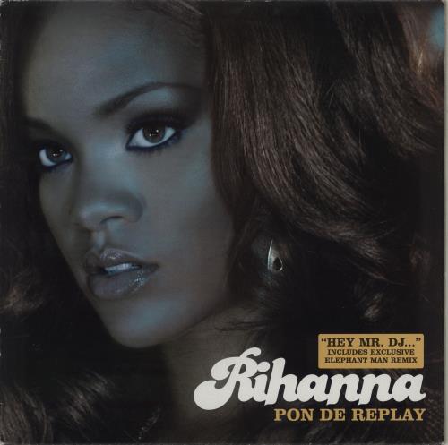 Rihanna Pon De Replay 12" vinyl single (12 inch record / Maxi-single) UK RH112PO764164