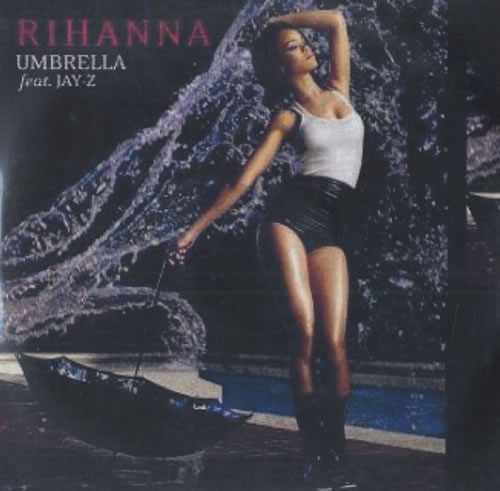 Rihanna Umbrella CD-R acetate UK RH1CRUM446211