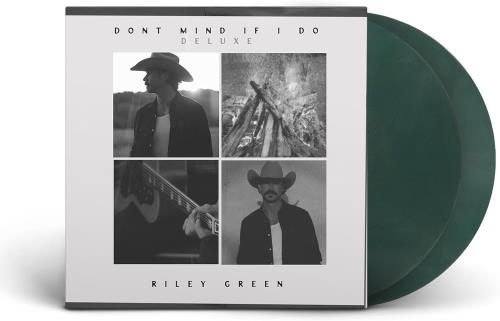 Riley Green Dont Mind If I Do - Deluxe Edition - Dark Green Vinyl - Sealed 2-LP vinyl record set (Double LP Album) UK 99M2LDO880184