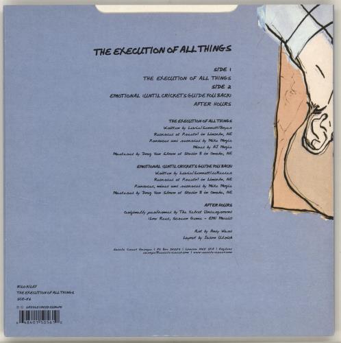 Rilo Kiley The Execution of All Things 7" vinyl single (7 inch record / 45) UK RIY07TH693651