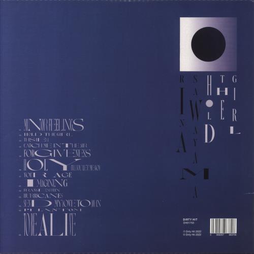 Rina Sawayama Hold The Girl: 1st Anniversary - White-In-Blue [Cobalt] Vinyl vinyl LP album (LP record) UK 1IXLPHO860319