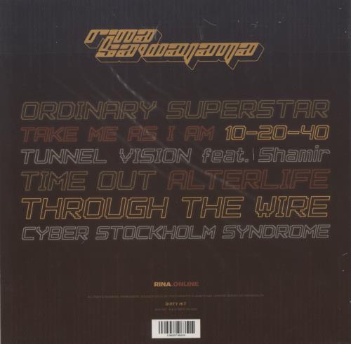 Rina Sawayama Rina - Clear Vinyl vinyl LP album (LP record) UK 1IXLPRI873681