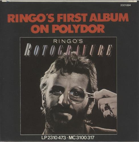 Ringo Starr A Dose Of Rock 'n' Roll 7" vinyl single (7 inch record / 45) German RIN07AD137070