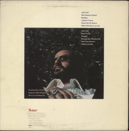 Ringo Starr Bad Boy - Ex vinyl LP album (LP record) US RINLPBA882752