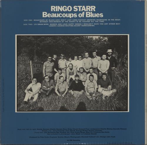 Ringo Starr Beaucoups Of Blues - 1st vinyl LP album (LP record) Danish RINLPBE679952