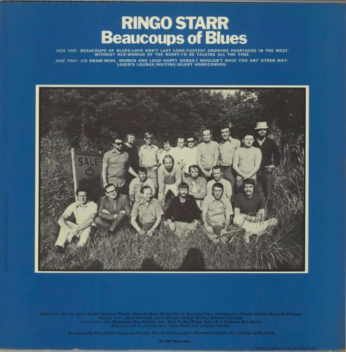 Ringo Starr Beaucoups Of Blues - 2nd vinyl LP album (LP record) UK RINLPBE507709