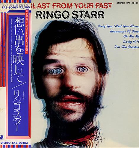 Ringo Starr Blast From Your Past vinyl LP album (LP record) Japanese RINLPBL349311