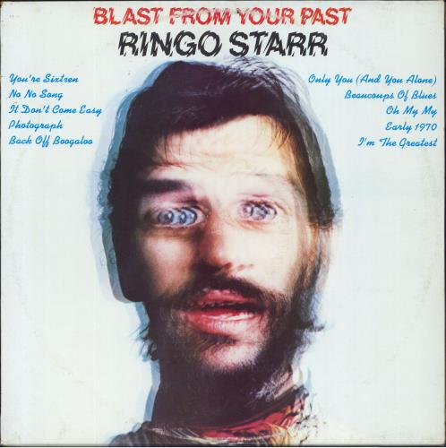 Ringo Starr Blast From Your Past vinyl LP album (LP record) Australian RINLPBL806903