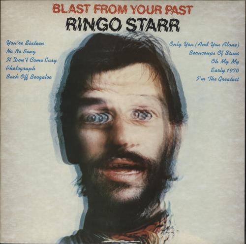 Ringo Starr Blast From Your Past vinyl LP album (LP record) Italian RINLPBL885165