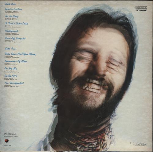 Ringo Starr Blast From Your Past vinyl LP album (LP record) Italian RINLPBL885165