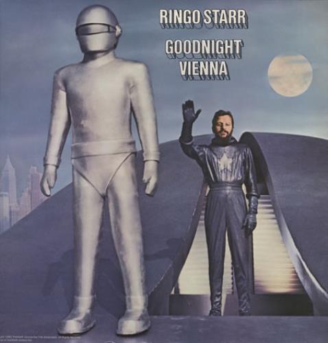 Ringo Starr Goodnight Vienna - Factory Sample vinyl LP album (LP record) UK RINLPGO364895