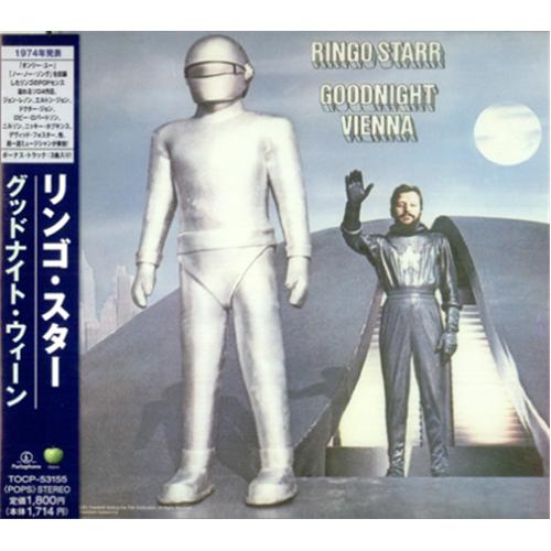 Ringo Starr Goodnight Vienna CD album (CDLP) Japanese RINCDGO421381