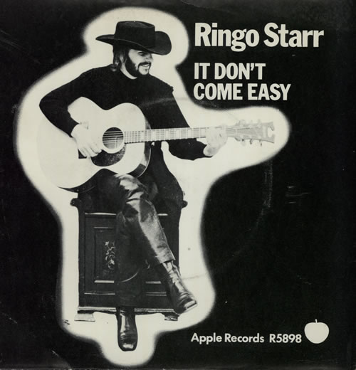 Ringo Starr It Don't Come Easy - 1st - 4pr - p/s 7" vinyl single (7 inch record / 45) UK RIN07IT65171