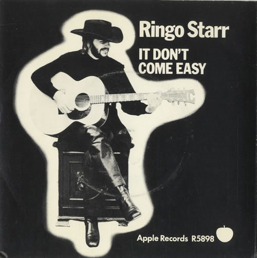 Ringo Starr It Don't Come Easy - 1st - P/S 7" vinyl single (7 inch record / 45) UK RIN07IT115276