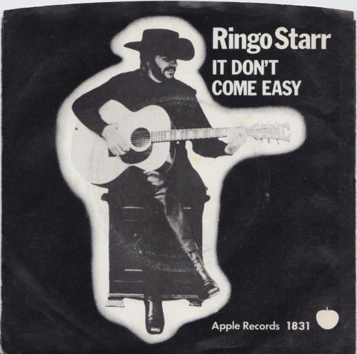 Ringo Starr It Don't Come Easy 7" vinyl single (7 inch record / 45) US RIN07IT303215