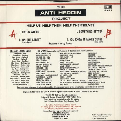 Ringo Starr Live-In World 12" vinyl single (12 inch record / Maxi-single) UK RIN12LI383663