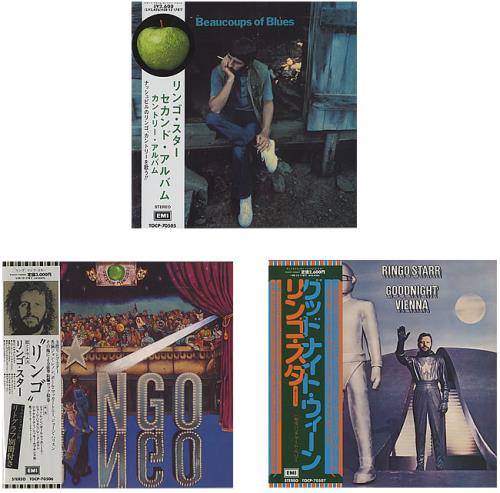 Ringo Starr Paper Sleeve Collection 4-CD album set Japanese RIN4CPA445094