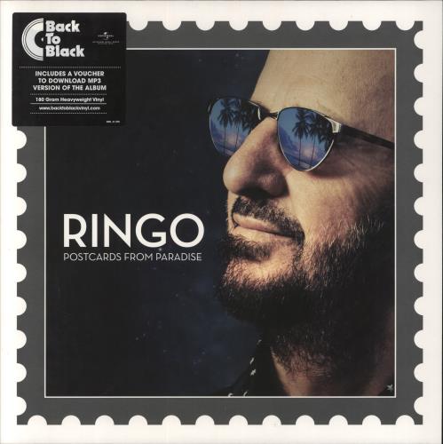 Ringo Starr Postcards From Paradise - 180gm Vinyl vinyl LP album (LP record) UK RINLPPO781208