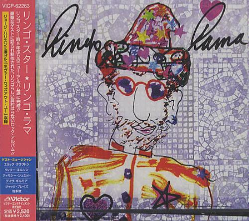 Ringo Starr Ringo Rama CD album (CDLP) Japanese RINCDRI235862