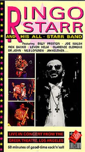 Ringo Starr Ringo Starr And His All Starr Band video (VHS or PAL or NTSC) UK RINVIRI257854
