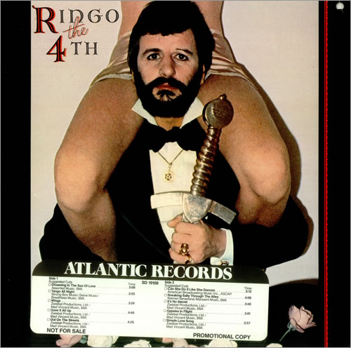 Ringo Starr Ringo The 4th - Timing Strip vinyl LP album (LP record) US RINLPRI141799