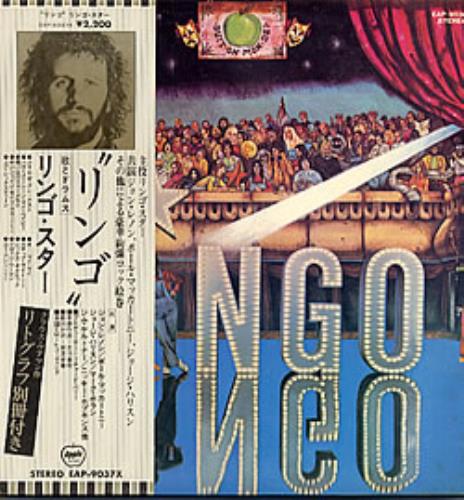Ringo Starr Ringo vinyl LP album (LP record) Japanese RINLPRI224465