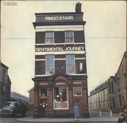 Ringo Starr Sentimental Journey - VG vinyl LP album (LP record) German RINLPSE867370