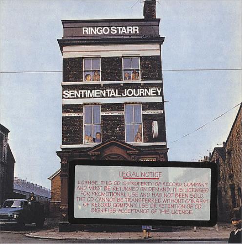 Ringo Starr Sentimental Journey CD album (CDLP) US RINCDSE102252