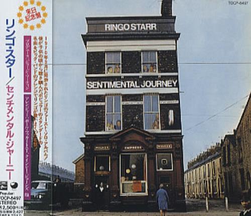 Ringo Starr Sentimental Journey CD album (CDLP) Japanese RINCDSE321074