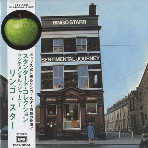 Ringo Starr Sentimental Journey CD album (CDLP) Japanese RINCDSE433696