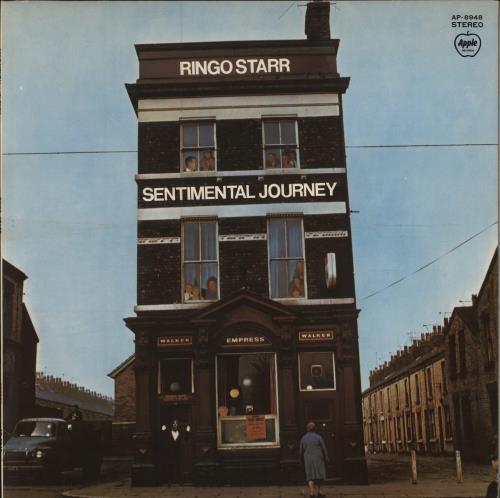 Ringo Starr Sentimental Journey vinyl LP album (LP record) Japanese RINLPSE786708