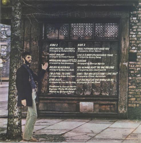 Ringo Starr Sentimental Journey vinyl LP album (LP record) Brazilian RINLPSE821359
