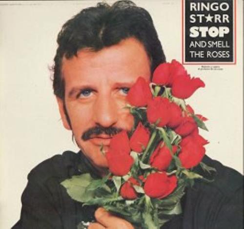 Ringo Starr Stop And Smell The Roses vinyl LP album (LP record) Spanish RINLPST166827