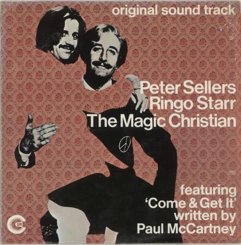 Ringo Starr The Magic Christian - drill-hole vinyl LP album (LP record) US RINLPTH460152