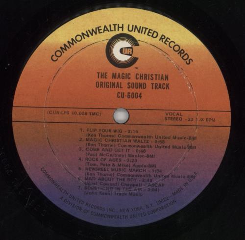 Ringo Starr The Magic Christian - Hype flash vinyl LP album (LP record) US RINLPTH796248