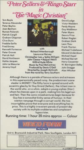 Ringo Starr The Magic Christian video (VHS or PAL or NTSC) UK RINVITH399087