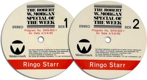 Ringo Starr The Robert W. Morgan Special Of The Week vinyl LP album (LP record) US RINLPTH410828
