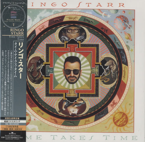 Ringo Starr Time Takes Time CD album (CDLP) Japanese RINCDTI446100