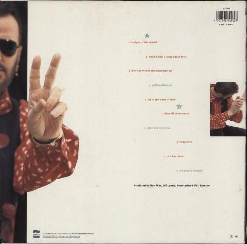 Ringo Starr Times Takes Time - VG vinyl LP album (LP record) German RINLPTI892769