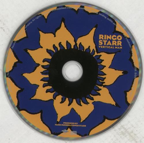 Ringo Starr Vertical Man CD album (CDLP) UK RINCDVE607299