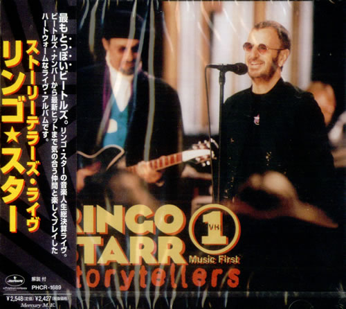 Ringo Starr VH1 Story Tellers CD album (CDLP) Japanese RINCDVH532260