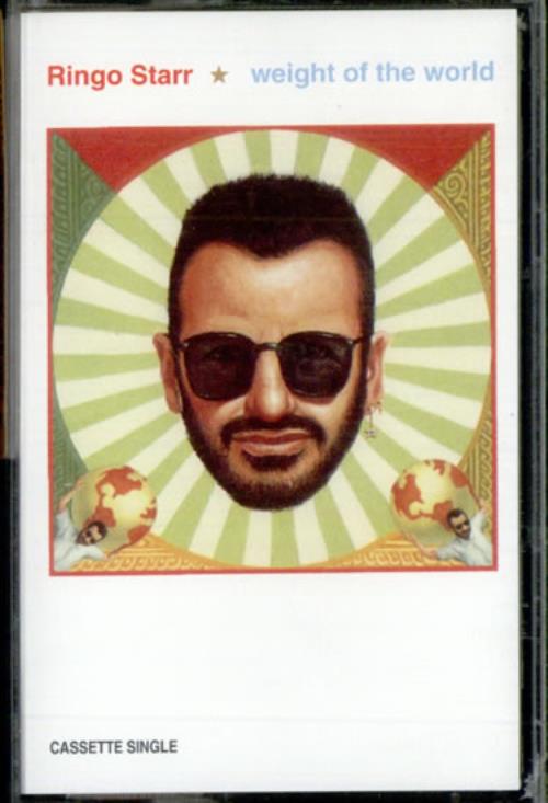 Ringo Starr Weight Of The World cassette single UK RINCSWE65351